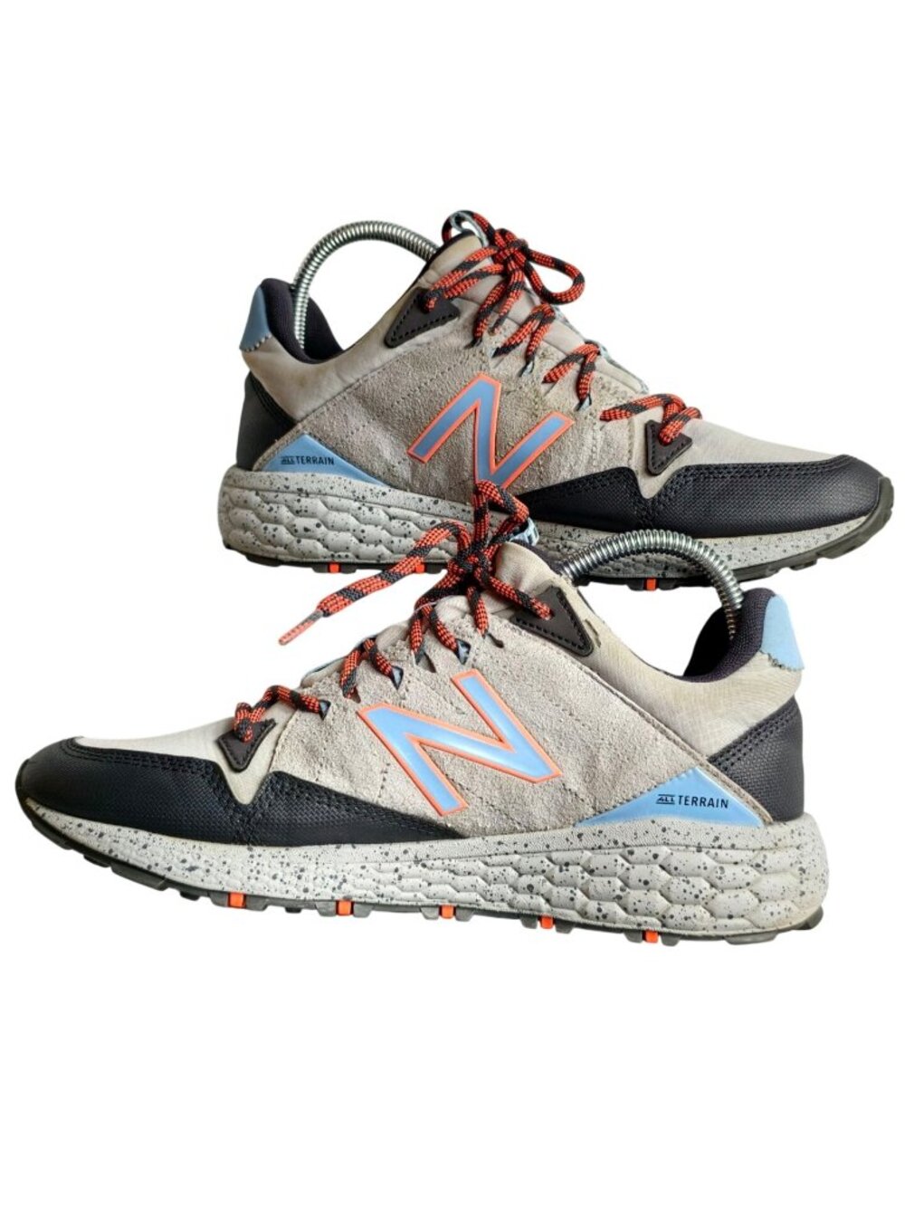 New Balance Womens 9.5 Running Sneakers Fresh Foam Crag V1 Trail Marblehead Blk